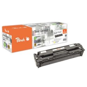 HP Color LaserJet CP 1518 NI 110230 Peach Tonermodul gelb kompatibel zu Hersteller ID No 125A Y CB542A