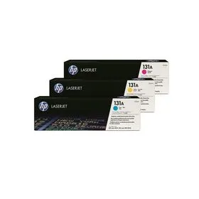 HP LaserJet Pro 200 Series 211409 Original 3 Tonerpatronen CMY Rainbow Kit Hersteller ID No 131A U0SL1AM