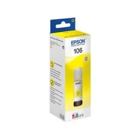 Epson EcoTank L 7180 211927 Original Tintenbeh lter gelb Hersteller ID No 106 y C13T00R440