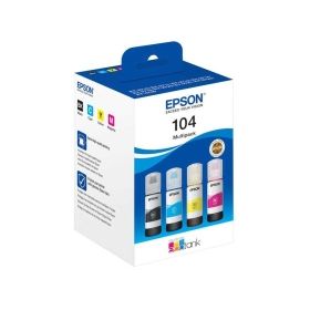 Epson EcoTank ET-2726 Unlimited 212447 Original Inkbottle Multipack Hersteller ID No 104cmybk T00P640