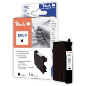 Epson Stylus Photo RX 685 312884 Peach Tintenpatrone schwarz kompatibel zu Hersteller ID T0801 bk C13T08014011