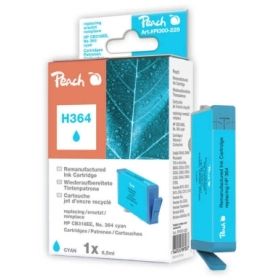 HP PhotoSmart Premium B 410 Series 313791 Peach Tintenpatrone cyan kompatibel zu Hersteller ID No 364 c CB318EE