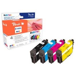 Epson WorkForce WF-2760 DWF 318109 Peach Spar Pack Tintenpatronen kompatibel zu Hersteller ID No 16XL C13T16364010
